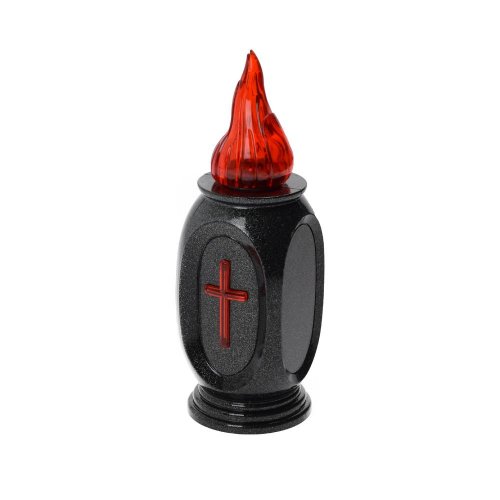 Svet.led vaso sviet.kríž granit+red