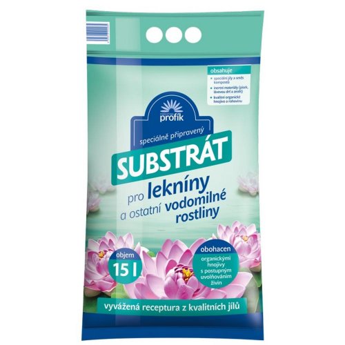 Profík - substrát pre lekná a ost. vodné rastliny 15l/119