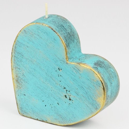 Rustic loft srdce p zelený 135x135x40