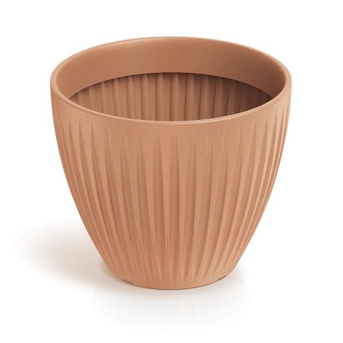 Tlro40 obal latia round terakota 40xv33cm