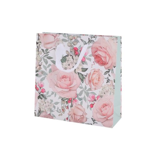 Agb1014110 taška darč.17x 17x 6cm gorgeous roses - Umelé kvety