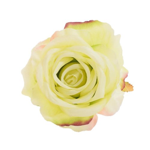 Hlava ruža zelená priem:10cm bal:12ks