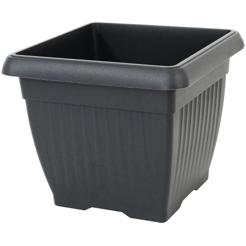 Dkwt24 kvetináč kwadrat terra grafit 24x24xh20cm/7l