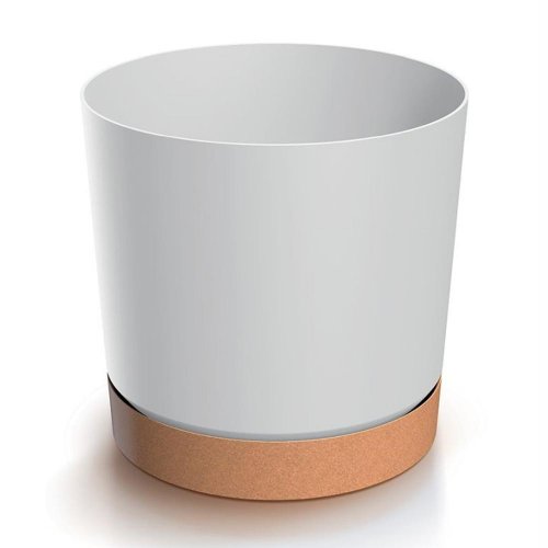 Dpod300 kvetináč tubo pm biely 29,2xv28,3cm