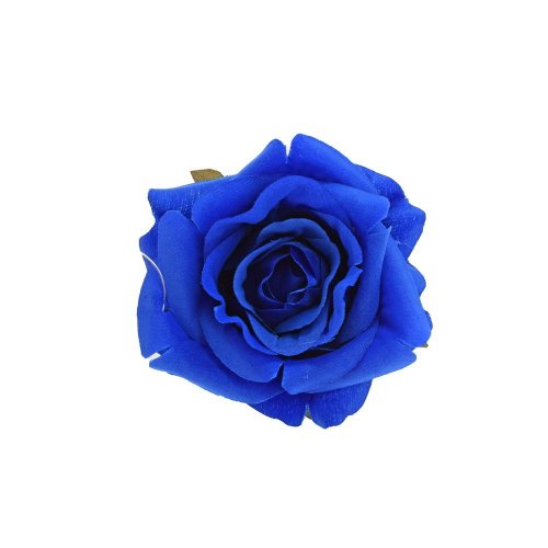 Hlava ruža tmavo modrá 6cm