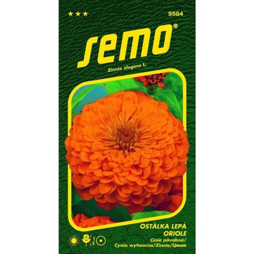 Cínia oranžová oriole 0,7g