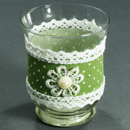 24fls0263 pohár s krajkou 9x10,5cm