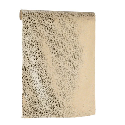 Vian. organza vz. bodky kré/zla textil 35*300cm