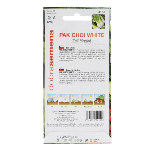 Kapusta pak choi white 1g