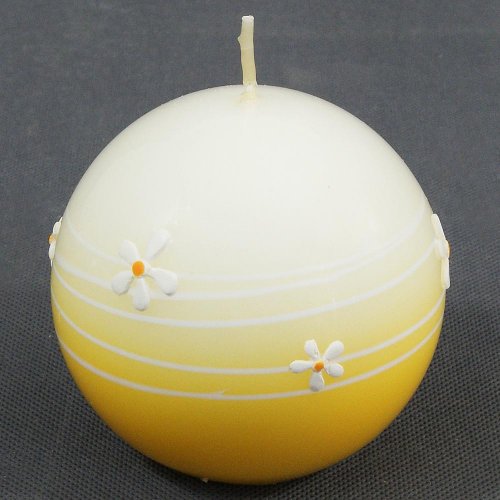 Orion s kvetinami guľa 80 žltá