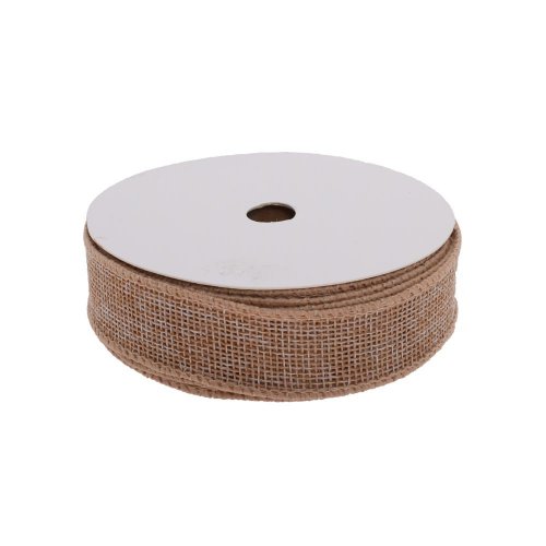 Stuha bielená prírodná 2,5x10y/ws-195