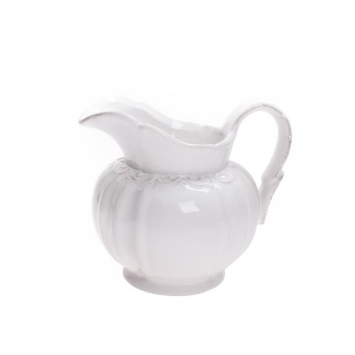 Váza džbán keramika 16x13x14cm biely