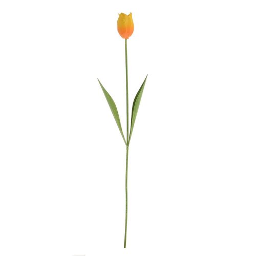 Tulipán žlto-oranžový kov 53*7*3,5cm