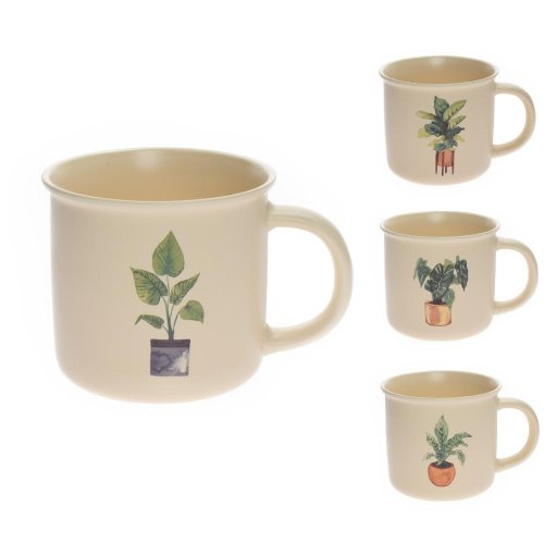 Šálka porcel. mix 355ml *7987