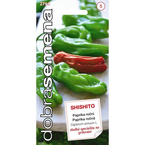 Paprika ročná shishito 20s