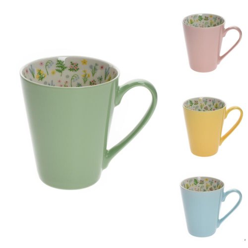 Šálka porcel. mix 380ml *6057