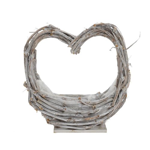 438fl/s obal srdce s drevo 35x33cm