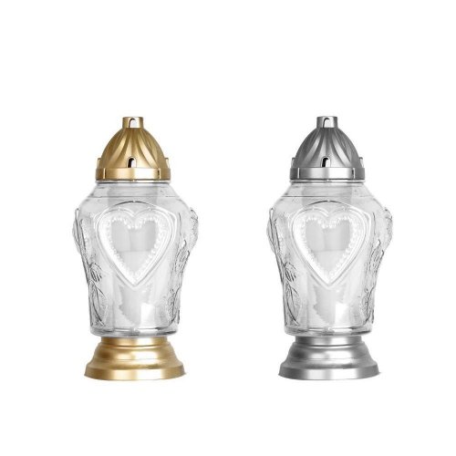 Wr-7 kah.sklo srdce perleť 150gr 32,5cm