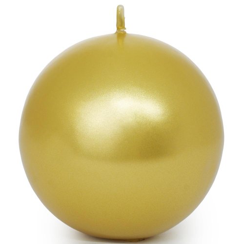 Guľa 80 met.hladká zlatá