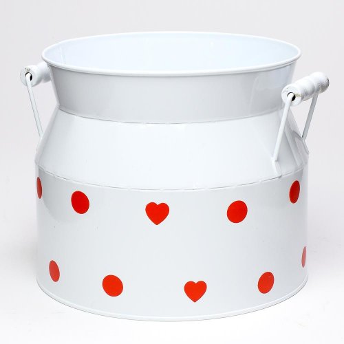 Obal konva biely veľké bodky v:18x19,5cm super cena