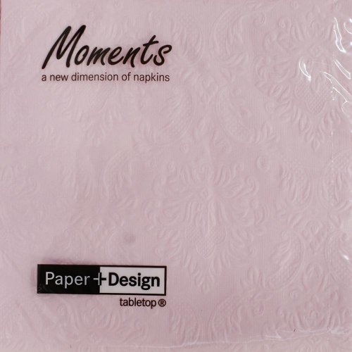 24044 servítky moments ornament soft 33x33cm