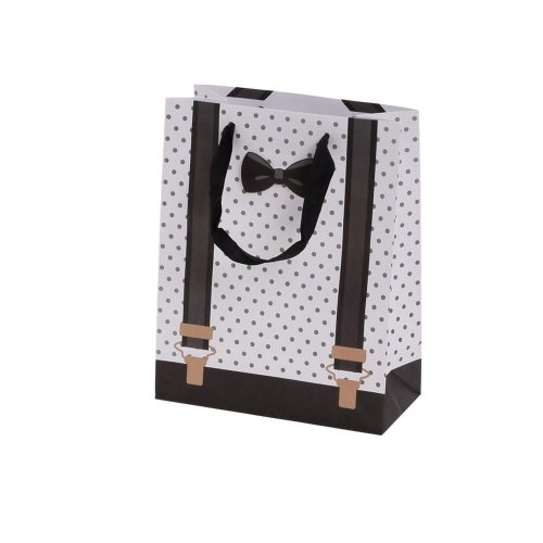 Agb1015803 taška darč.v25x20+10cm  elegant man - Lampáše