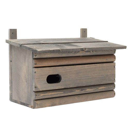 Zahniez.búdka ľudový motív 37x20x22/27cm