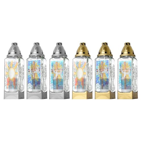 Kah.sklo kváder trio witráž 80gr 7xv26cm