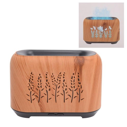 Difuzér na usb kvety hnedý 150ml 15x6,6x10,4cm