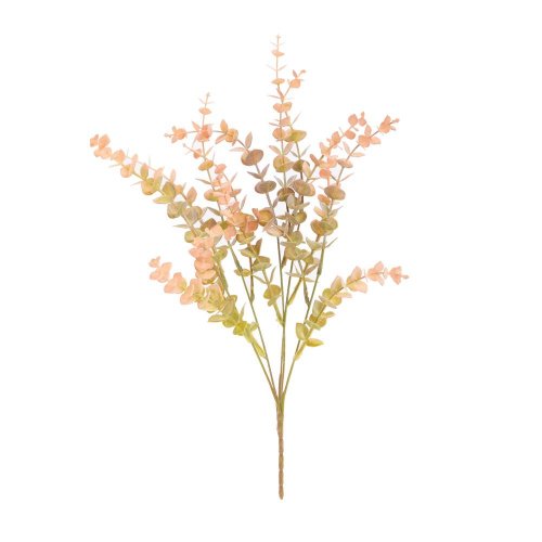Zeleň eucalyptus baby blue oranžovo-hnedý 39cm - Umelé kvety