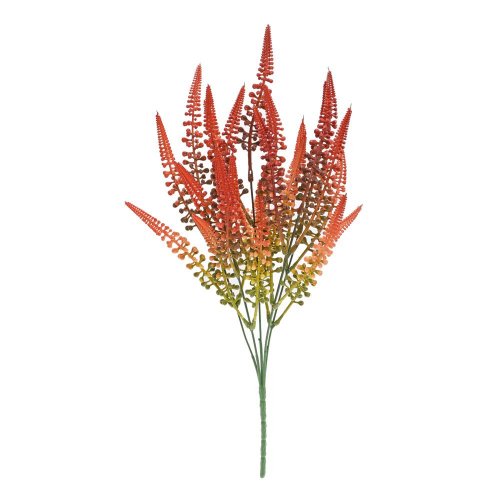 Zeleň veronika oranžovo-hnedá 38cm - Umelé kvety