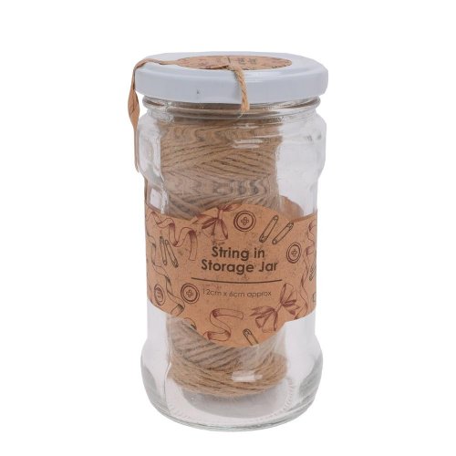 Špagát juta vo fľaši 12x6cm/30m