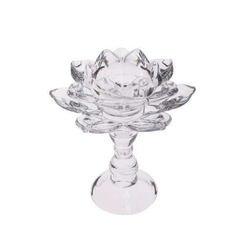 Svietnik sklo 12,3x12,3x14cm /510g