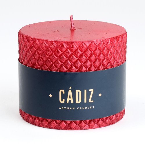 Cadiz val.9,5x7,8 červený