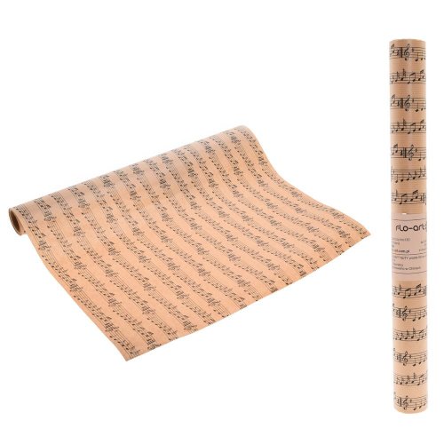 Papier kraft 50cmx8m /f210 - Umelé kvety