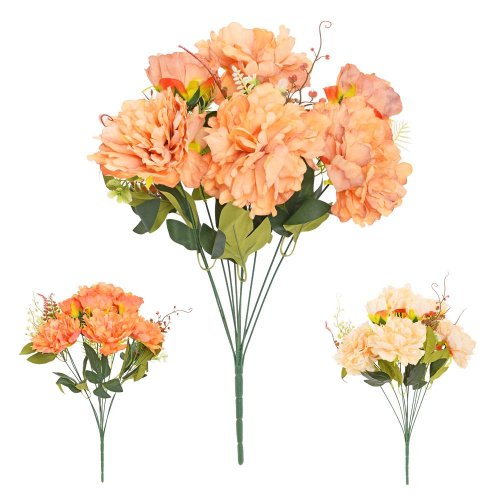 Kytica pivónia x10 55cm mix jesenné 3f