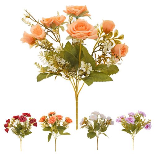 Kytica ruža x5 30cm mix 5f