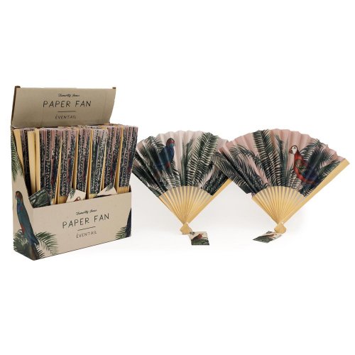 Vejár z palmového papiera 38x25cm