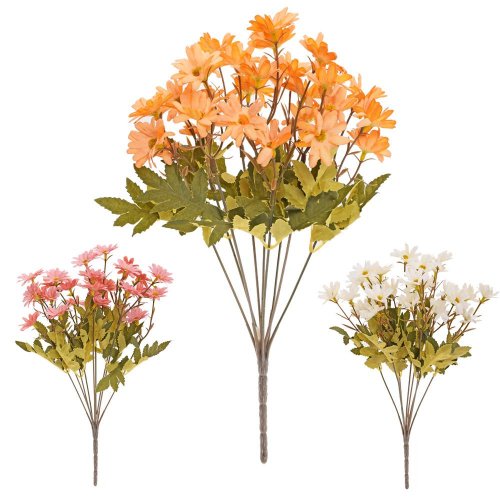 Kytica margarétky, zeleň mix/3f 35cm