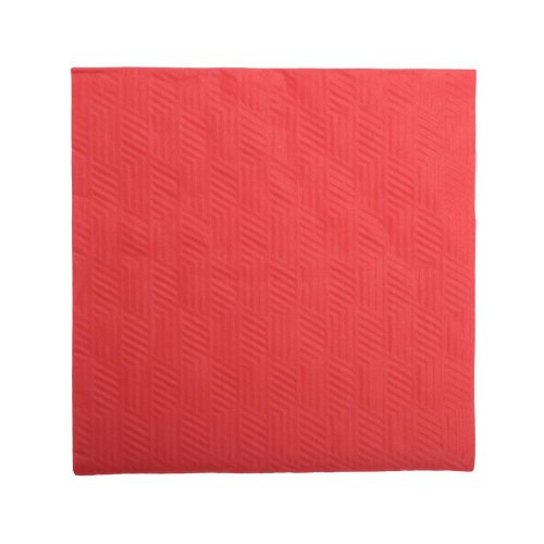 Sdl102503 servítky 33x33cm/20ks/3vrst červené inspir texture