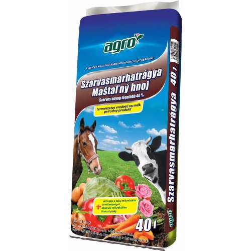 Maštaľný hnoj 40l /51/