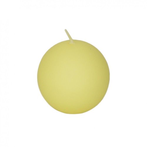 Guľa 60 lak.matná krem citrina