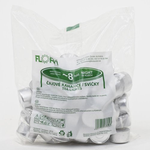 Iluminačné sv.čajové  50ks night 8hod.