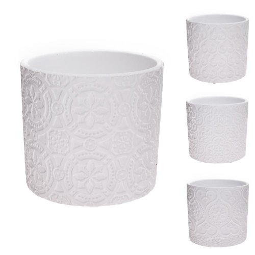 Obal cilindro bianco 4 druhy 13,5xv12,5cm