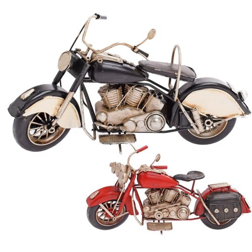 Motocykel retro/deko 28cm /3ass