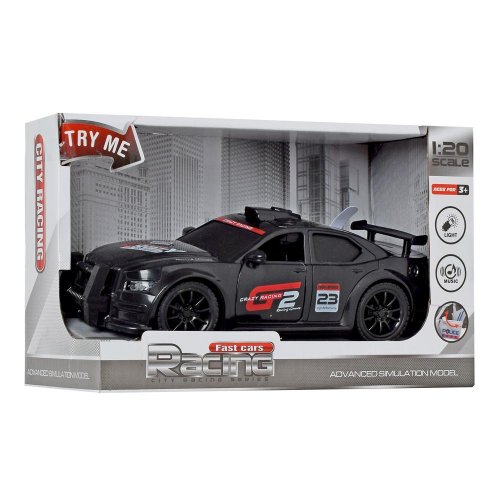 Auto pretekárske svetlo, zvuk