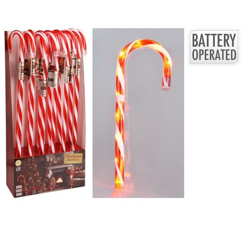 Led20 tyčinka cukrová 75cm/130x18x750mm/3xlr44/ax6300020 - Vianočné dekorácie