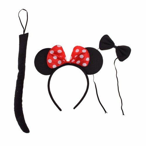 Set karneval miška čierna