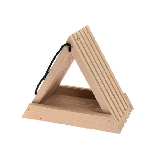 Td410.sb krmítko drevo šedobéžové 24,5x14,5x22 cm