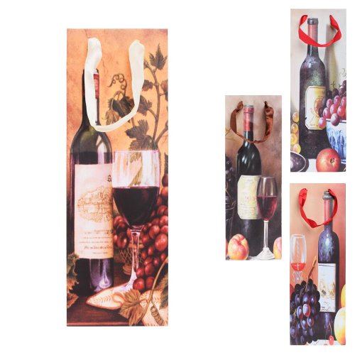 Darčeková taška na víno 12*35*10